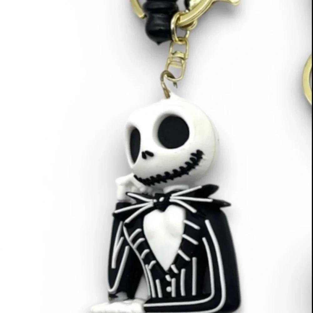 NEW Black and White Character Jack suit Keychain (1) New With Tags NWT